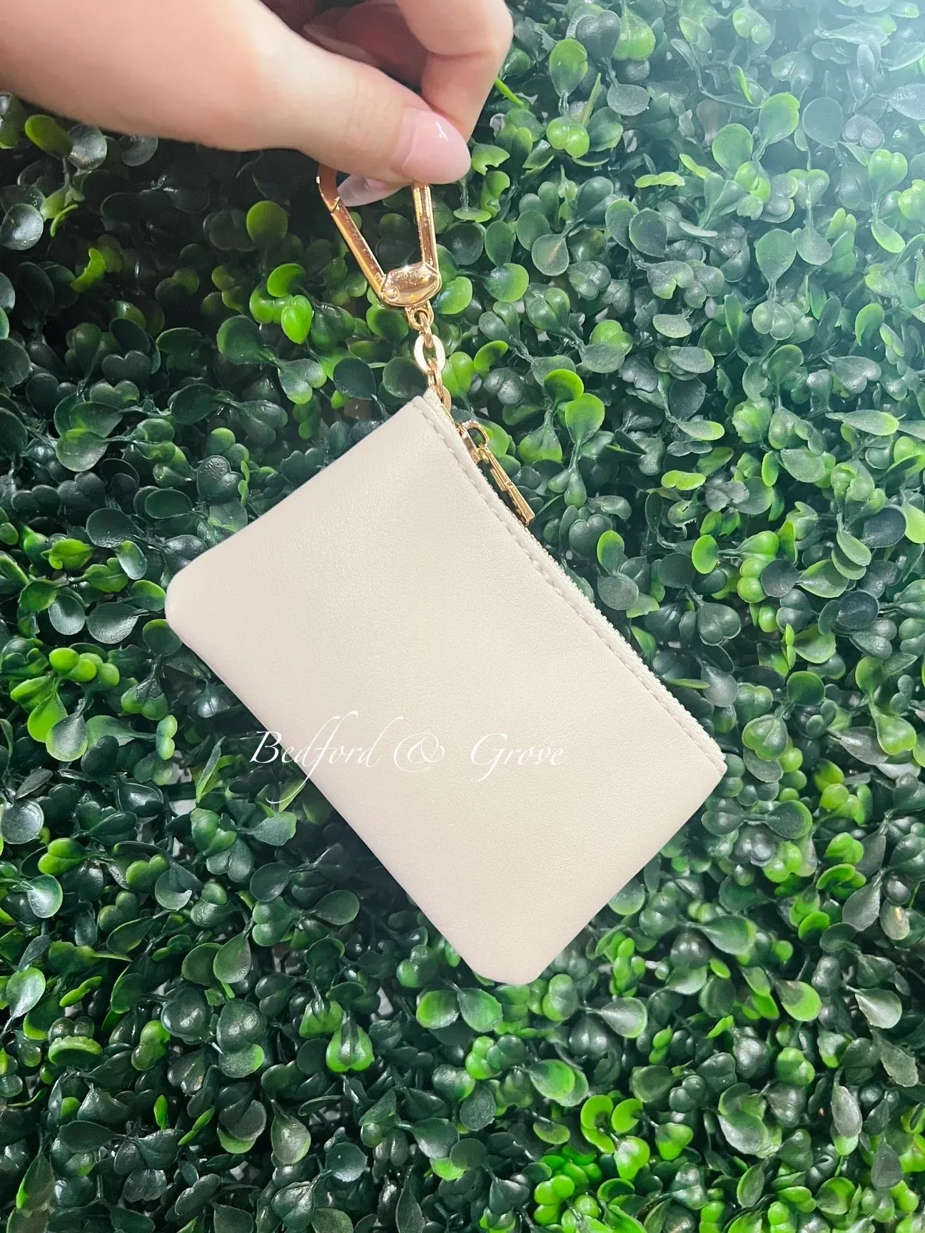 Amber Keychain Wallet