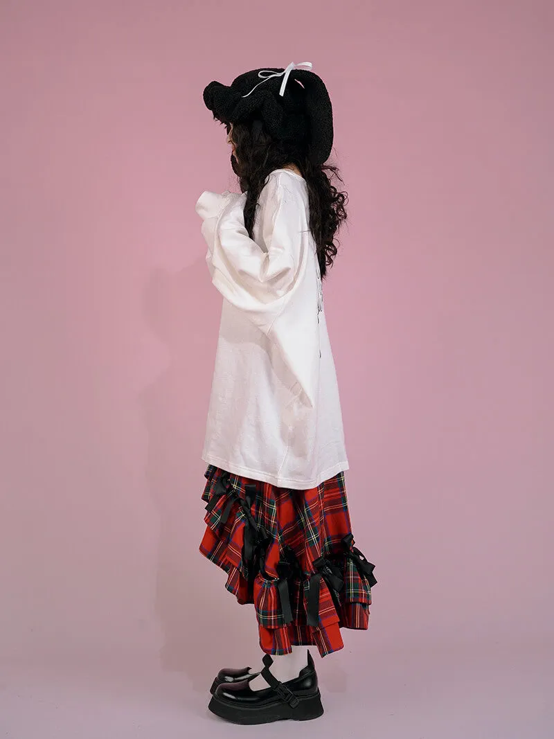 Angel Wings Loose Sweatshirt
