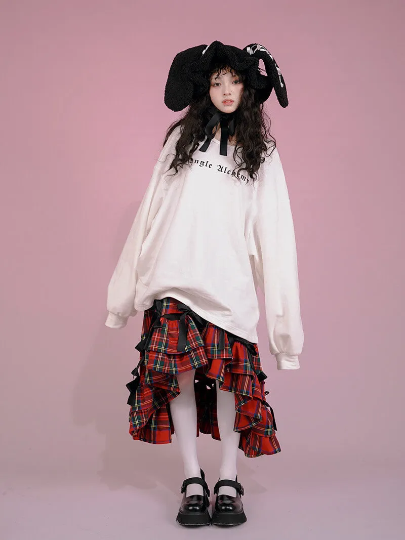 Angel Wings Loose Sweatshirt