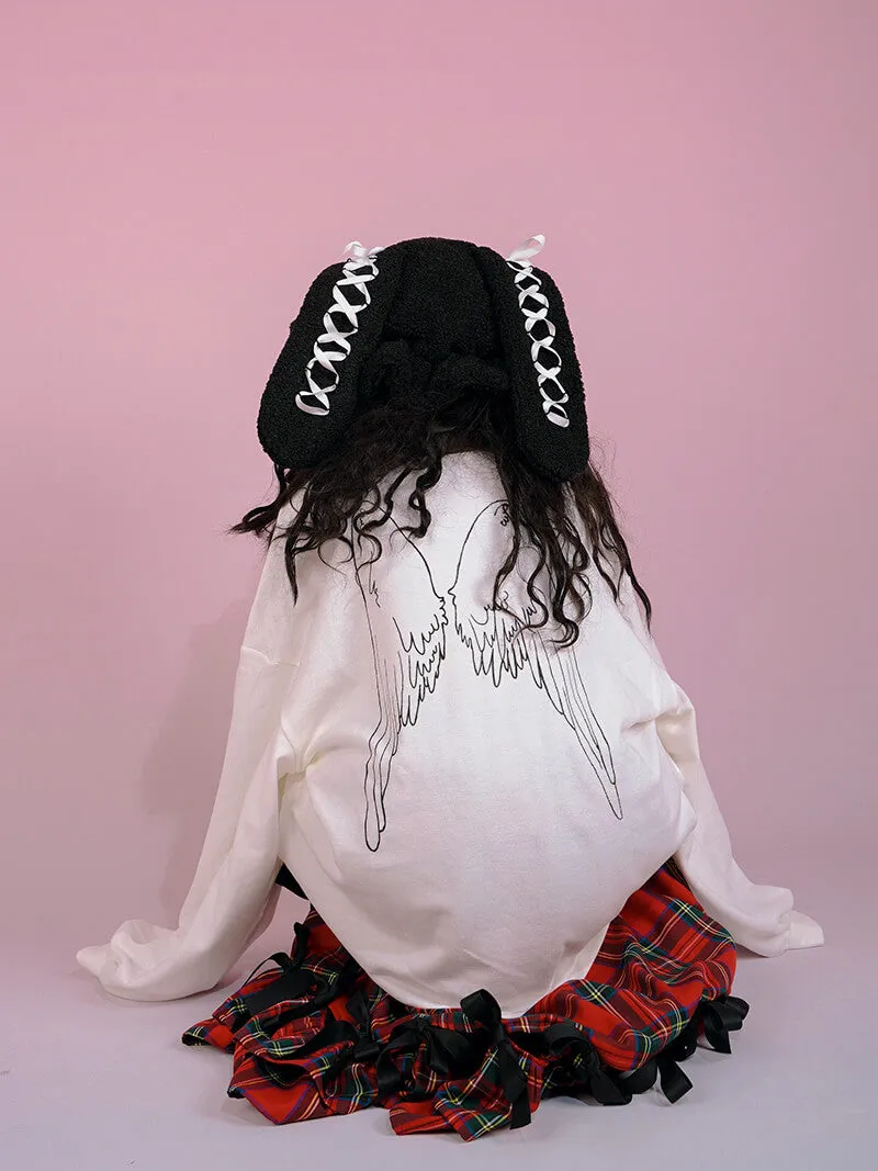 Angel Wings Loose Sweatshirt