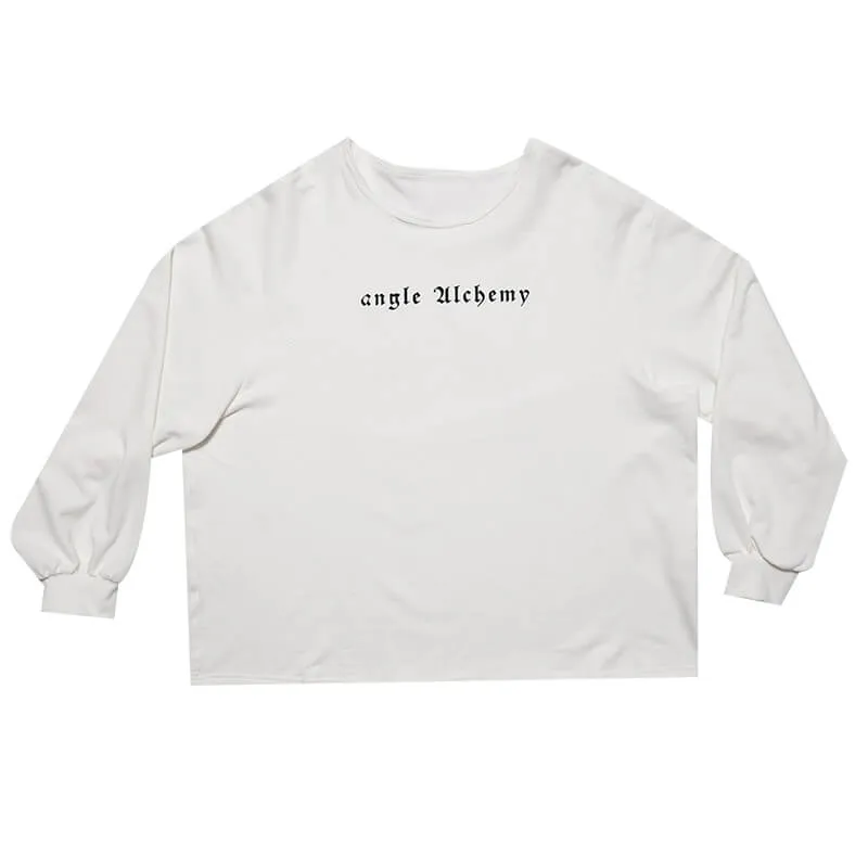 Angel Wings Loose Sweatshirt
