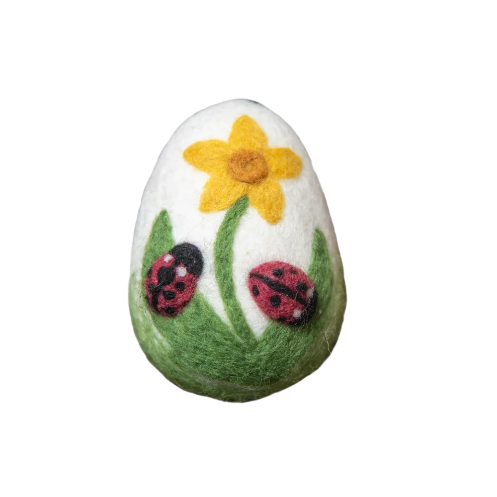 Artisan Easter Egg Ladybug