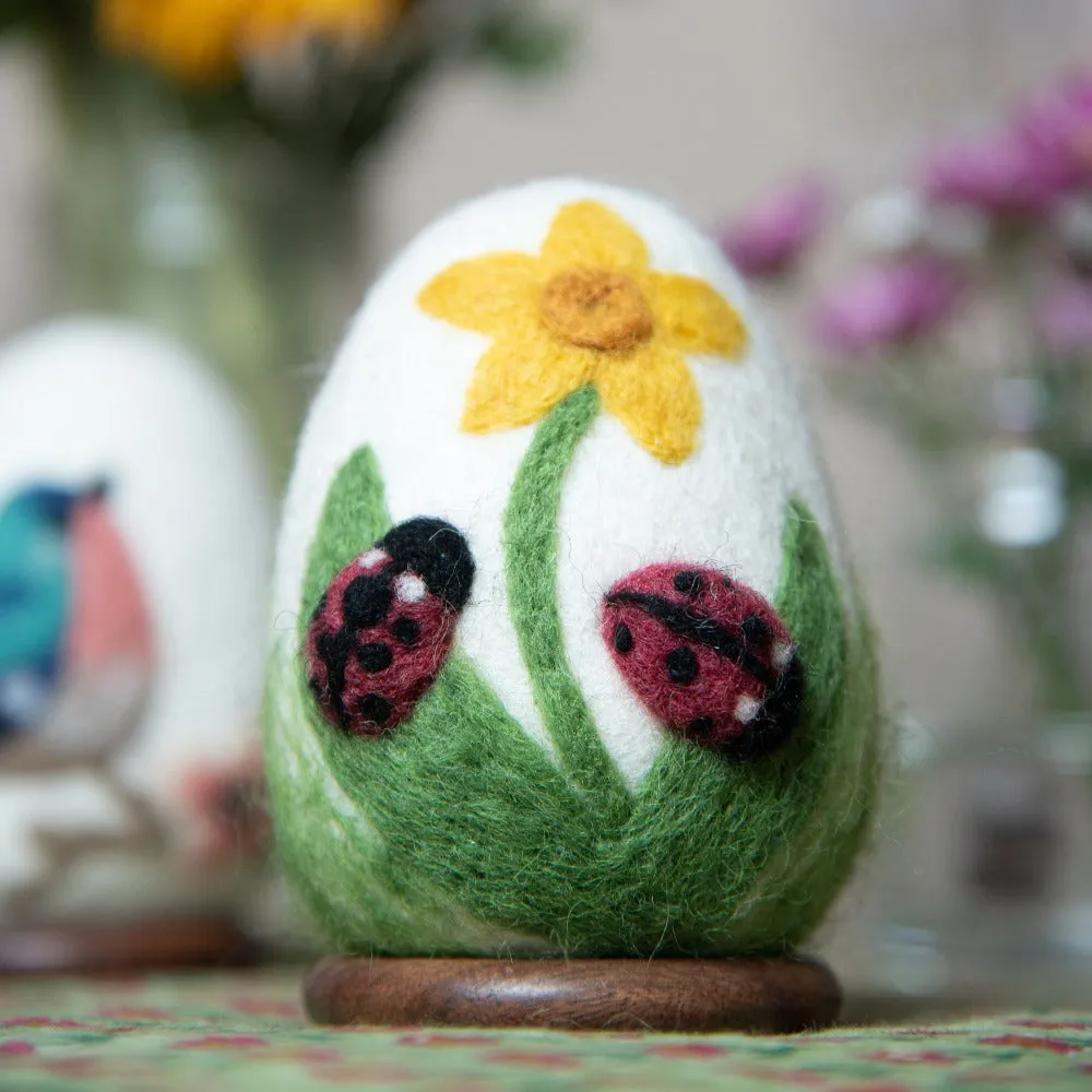 Artisan Easter Egg Ladybug