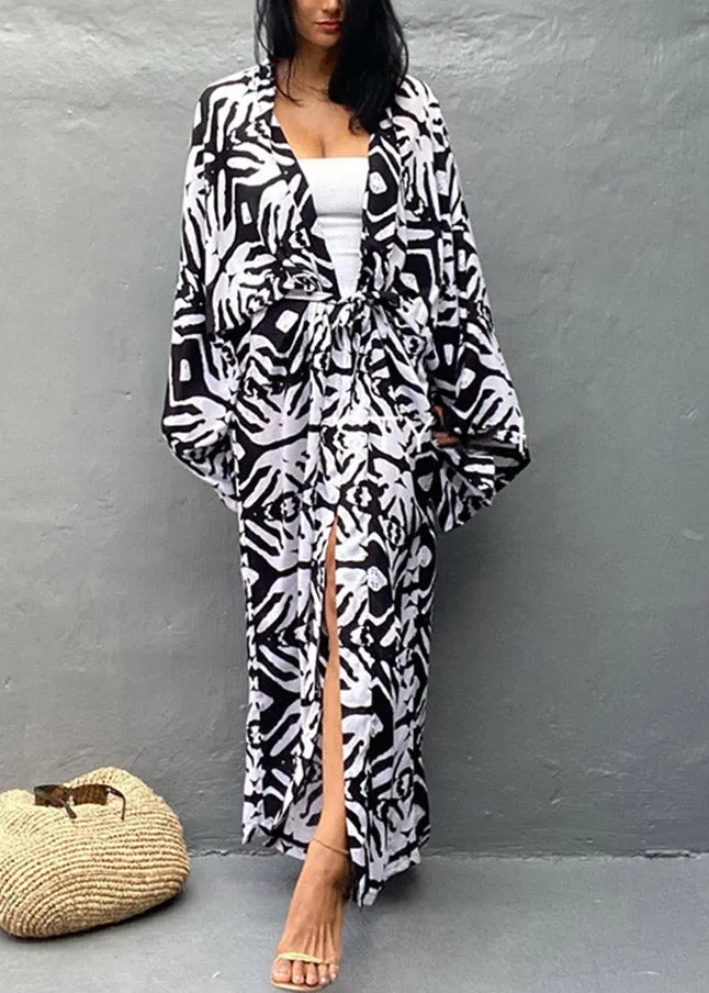 Black And White Holiday Cardigans