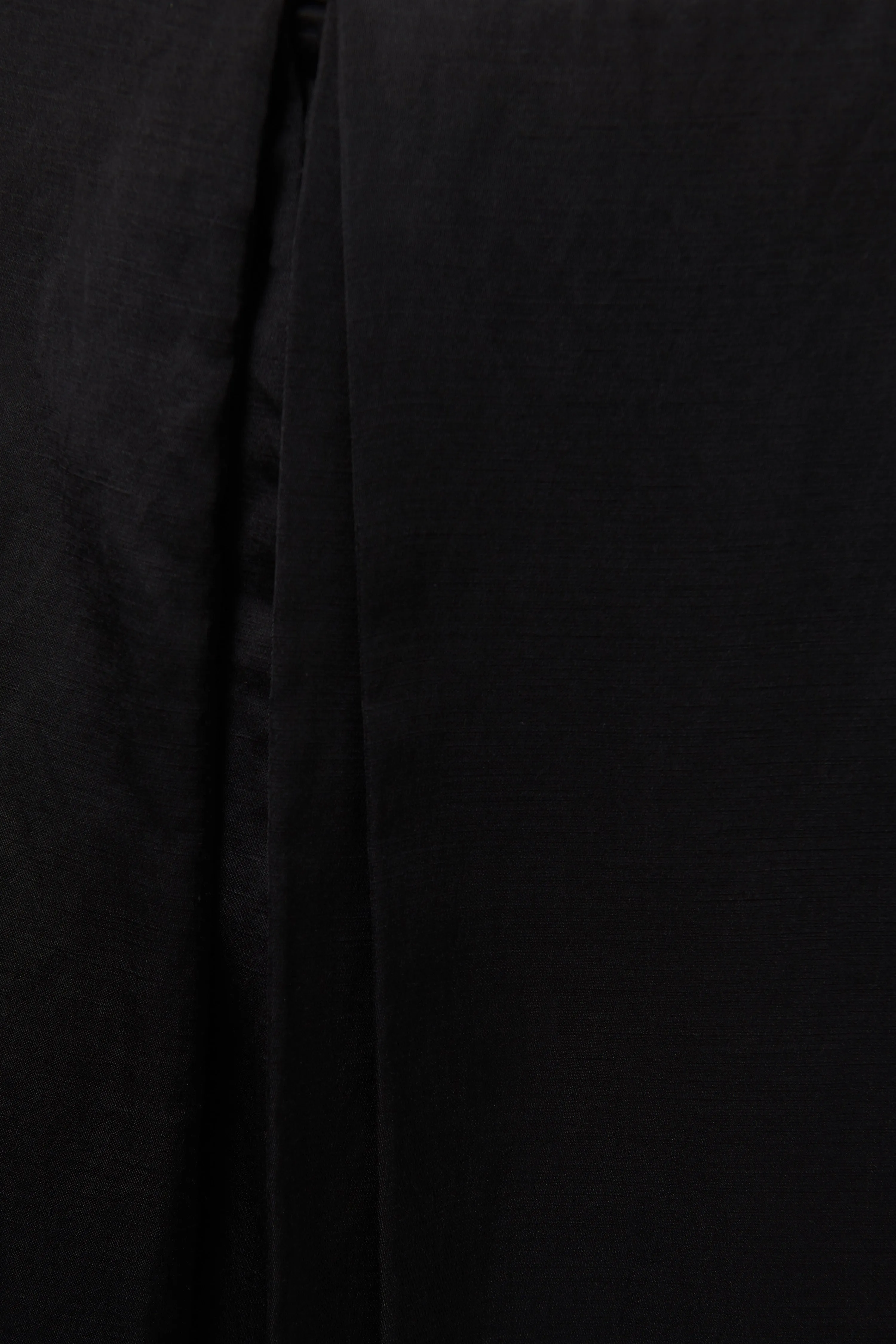 Black Elodie Midi Skirt