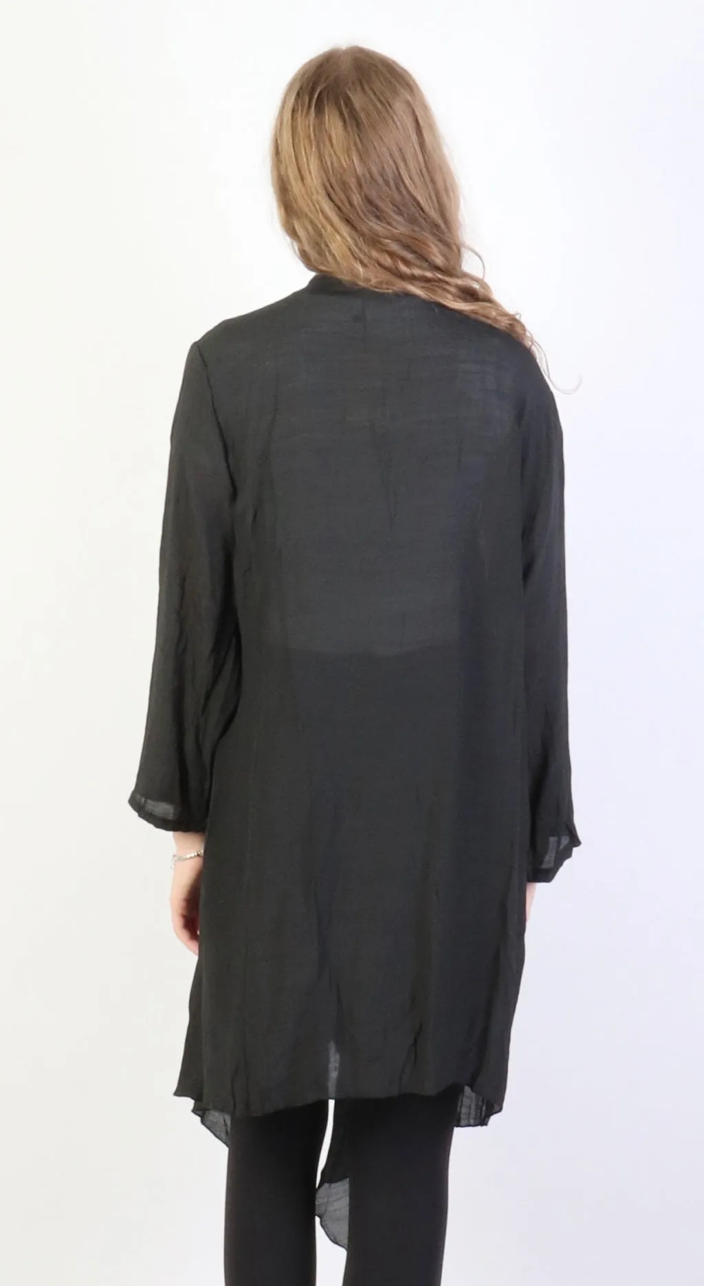 Black Maxi Cardigan