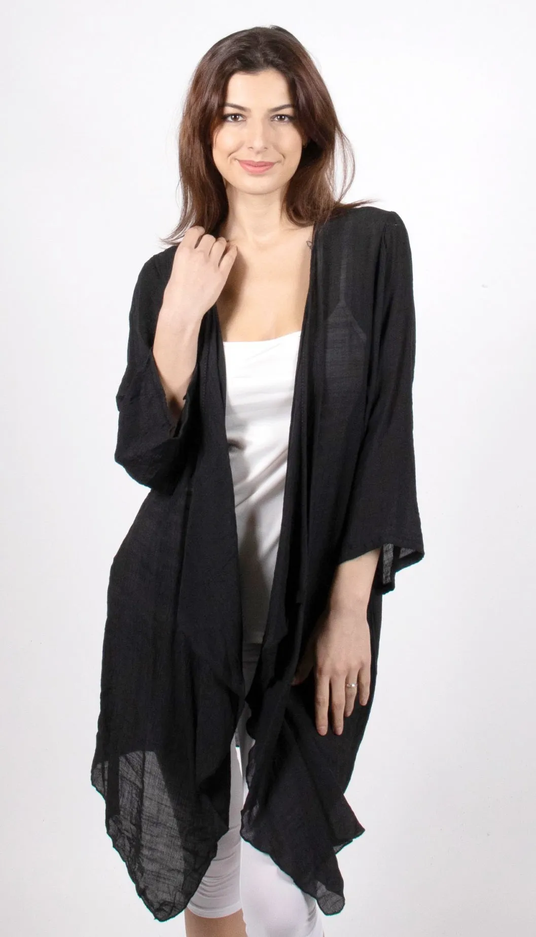 Black Maxi Cardigan