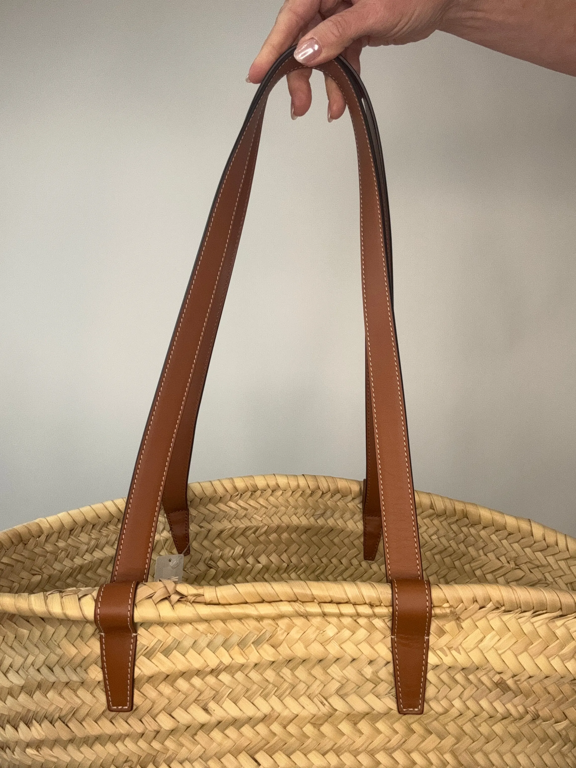 Celine Raffia  Large Tote Bag