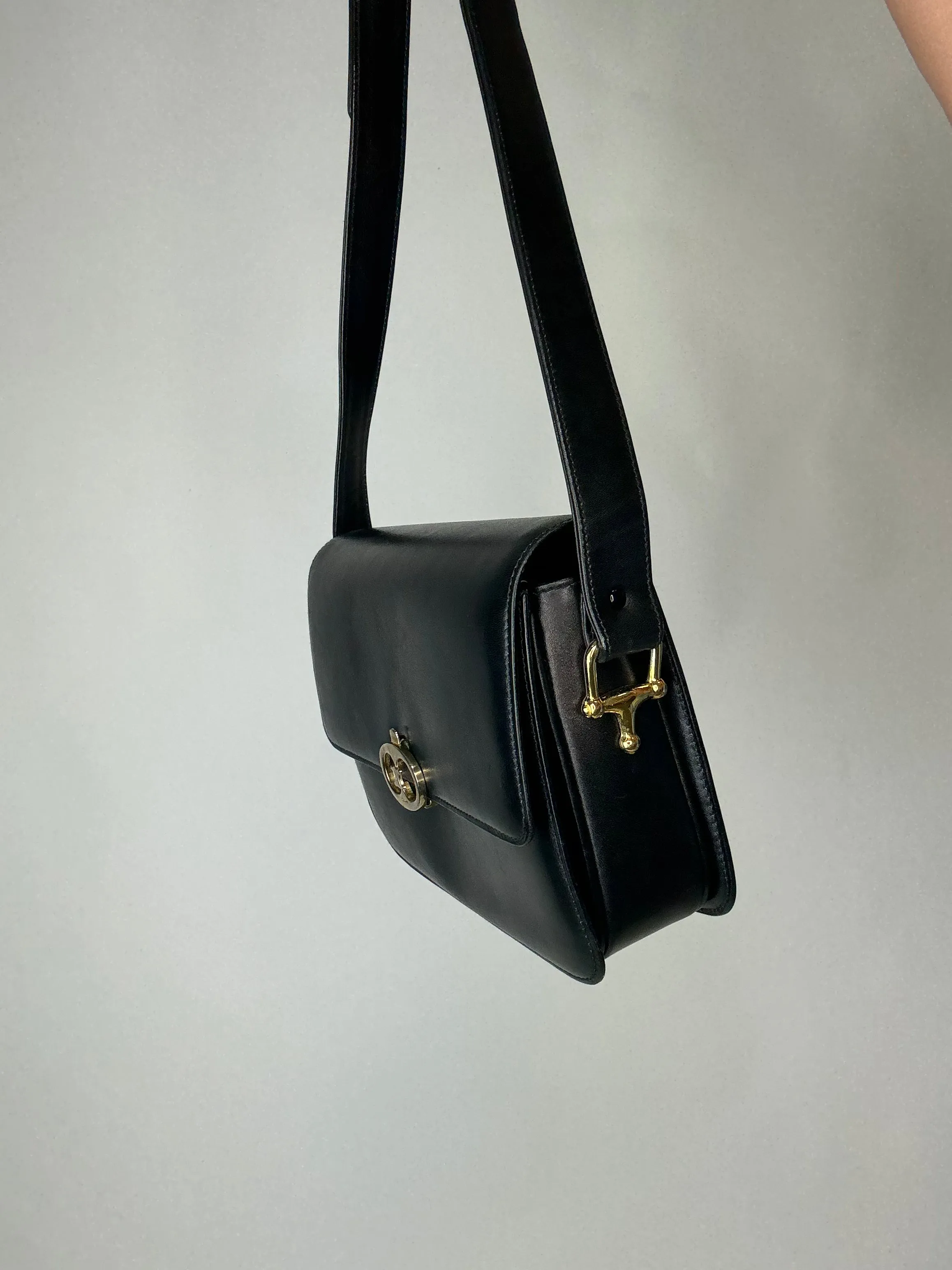 Celine Triomphe Vintage Shoulder Bag