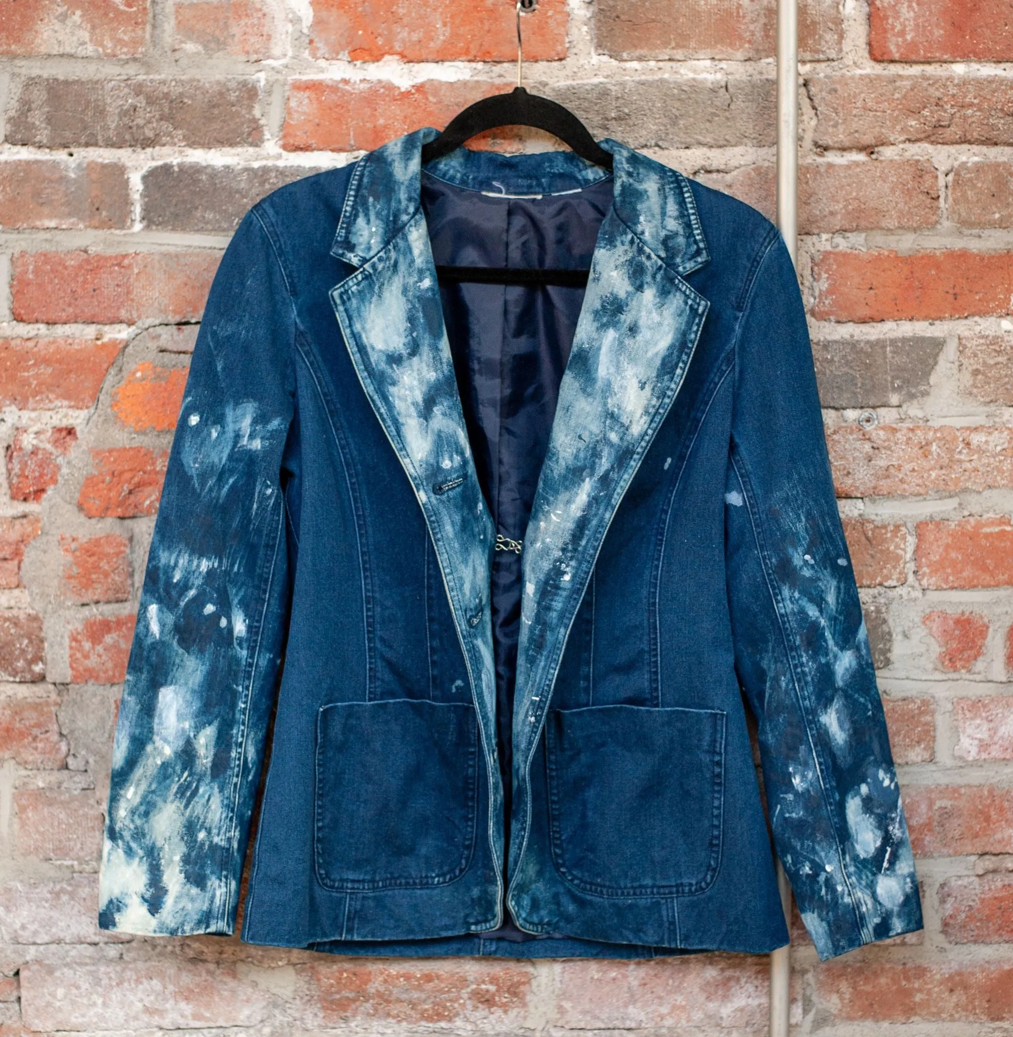 Chic Denim Rework Blazer