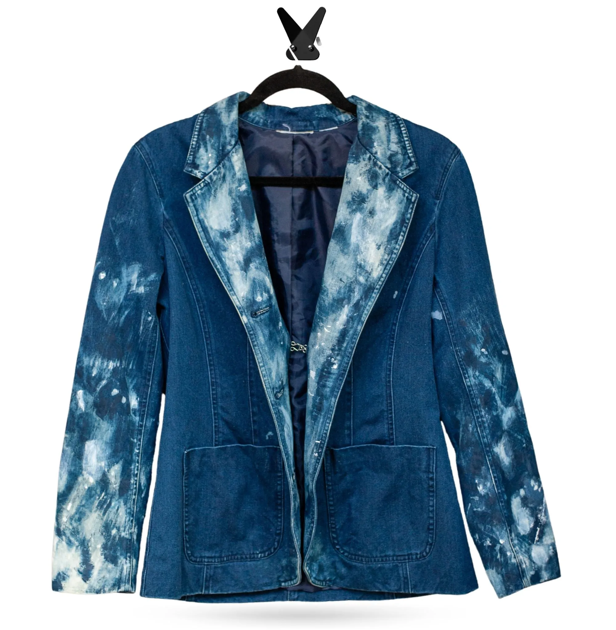 Chic Denim Rework Blazer