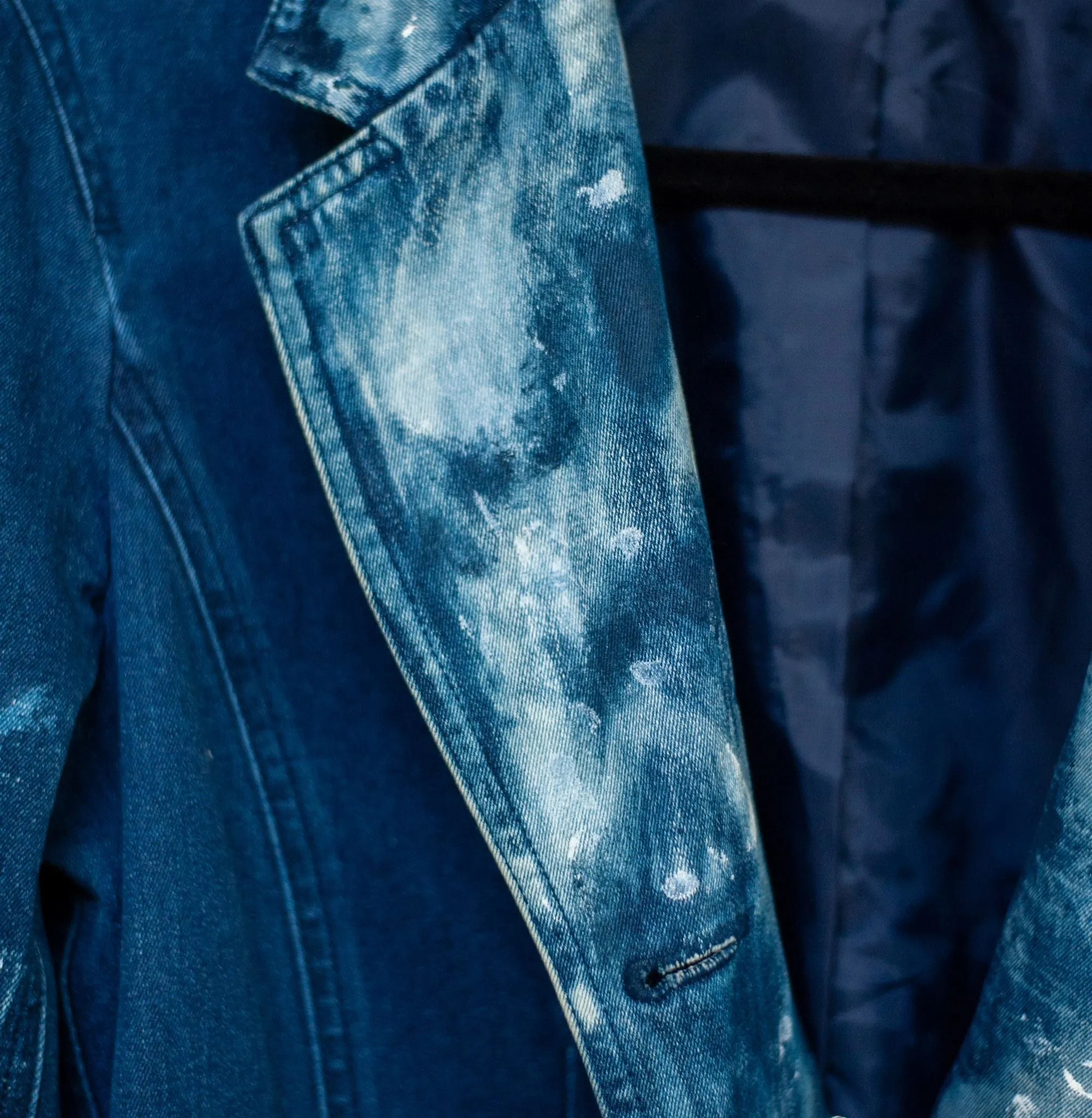 Chic Denim Rework Blazer