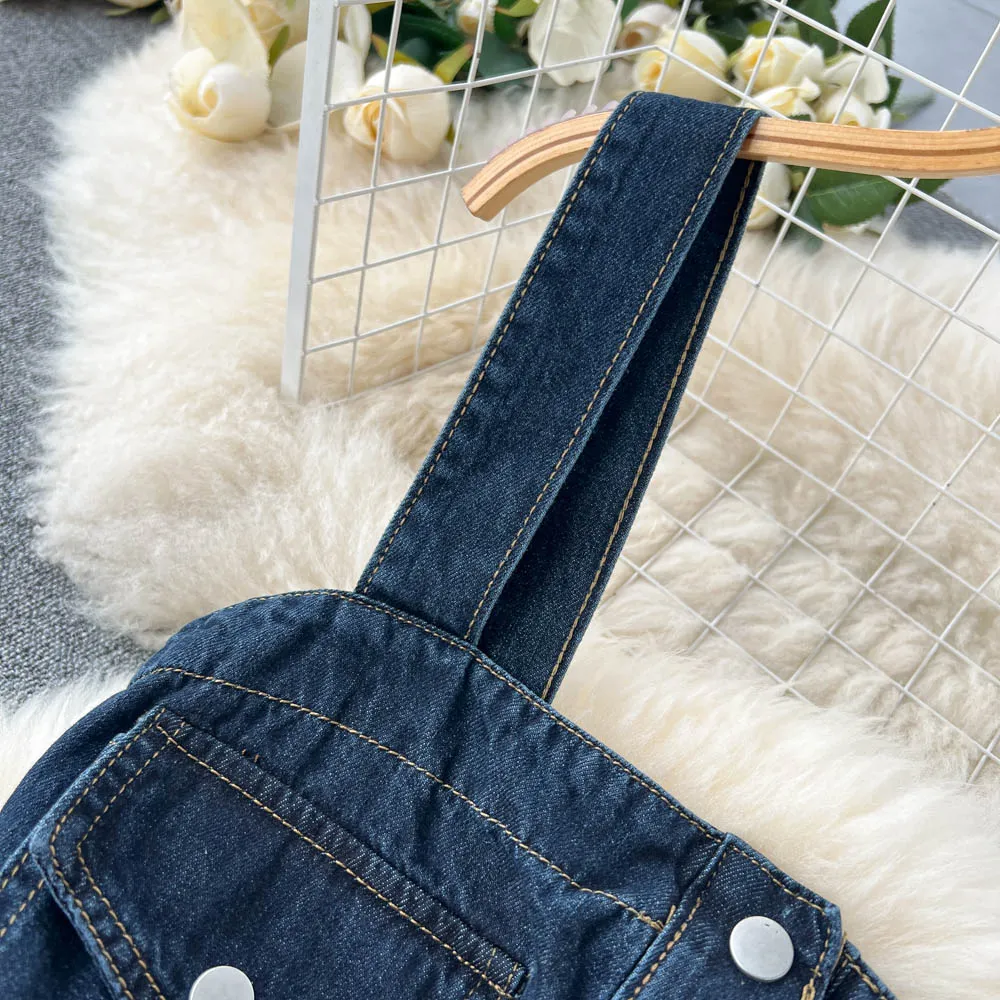 Chic Rolled Hem Loose Fit Jumpsuit