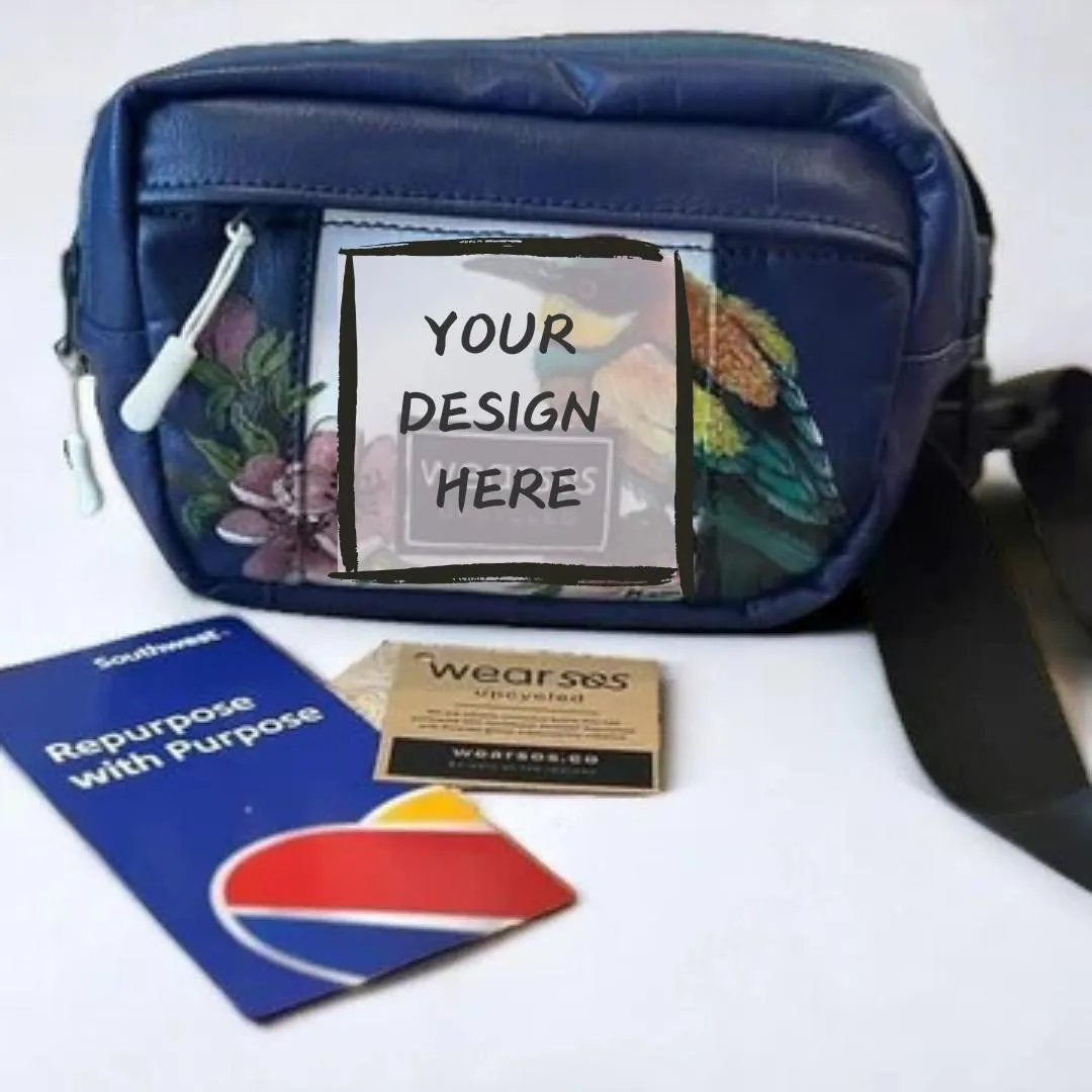 Customize it - Your Unique Handpainted Side Sling - Made to Order