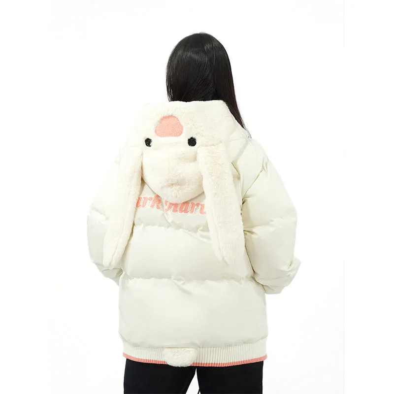 Cute Cartoon Bear Loose Coat