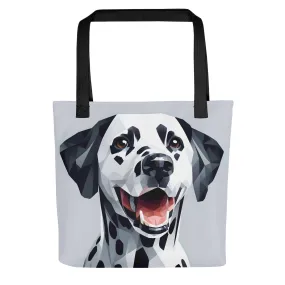 Dalmatian Gray Tote Bag