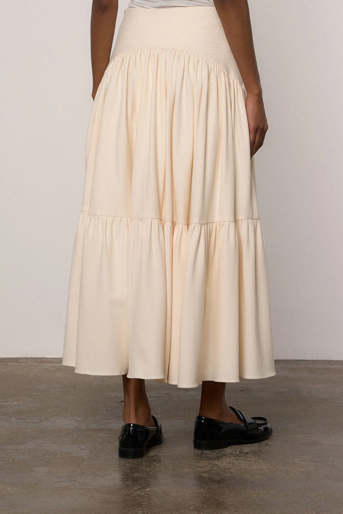 Farah Skirt in Cream