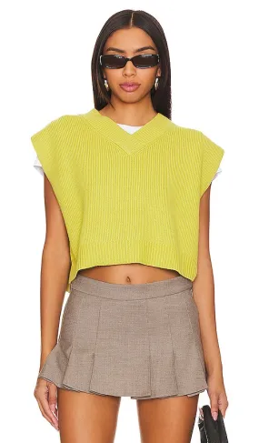 Free People Easy Street Vest in Green