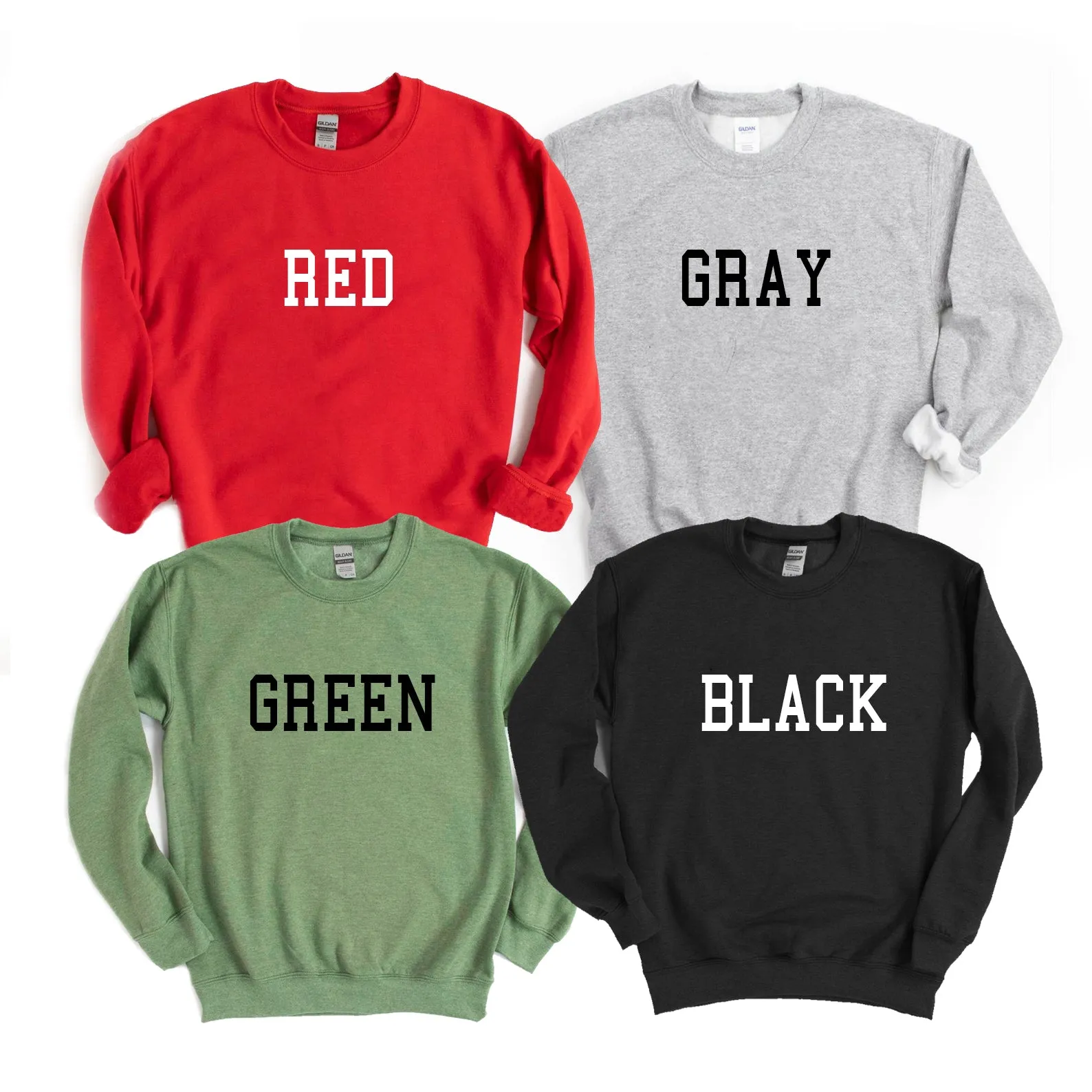 Grandma's Elf Crew - Comfy Christmas Sweatshirt