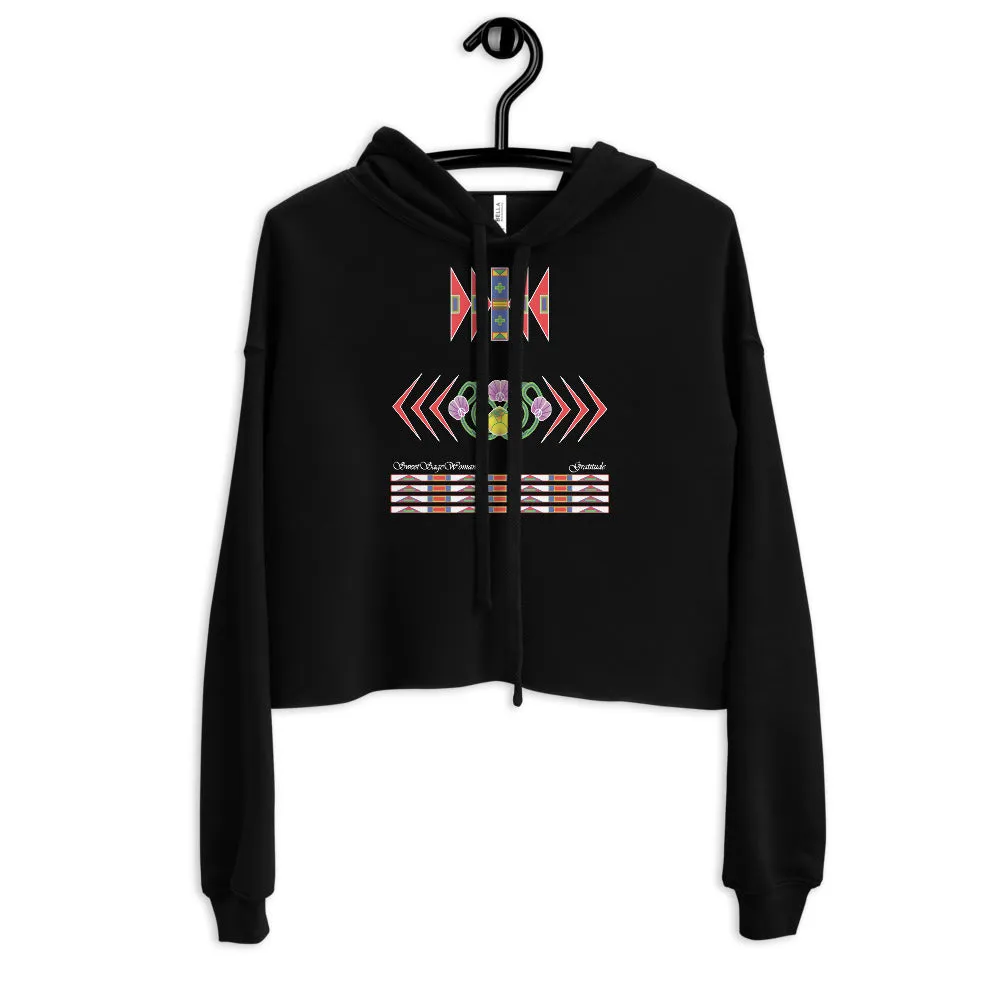 Gratitude Crop Hoodie