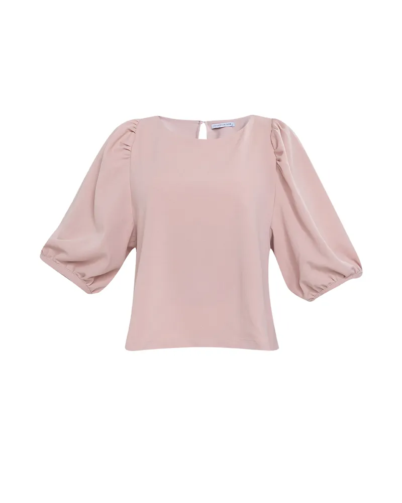 Lexi Puffed Sleeves Loose Top