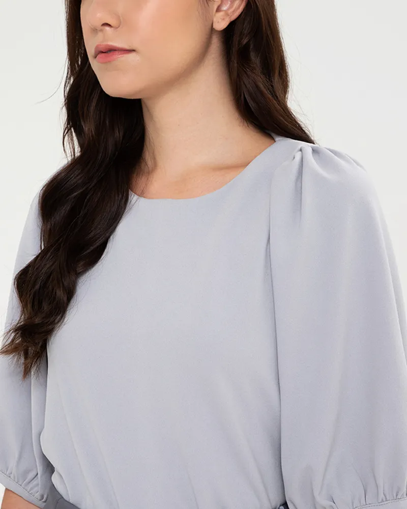 Lexi Puffed Sleeves Loose Top