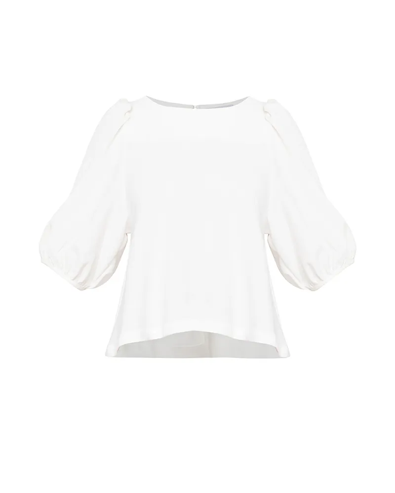 Lexi Puffed Sleeves Loose Top