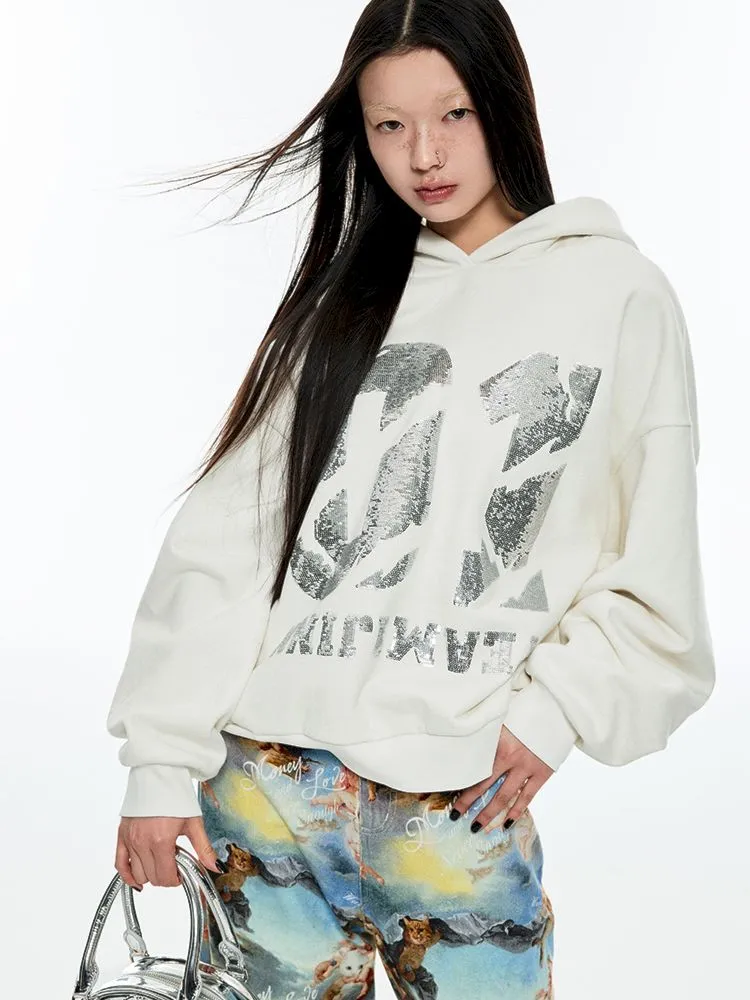 Loose Hooded Sweatshirt【s0000006300】