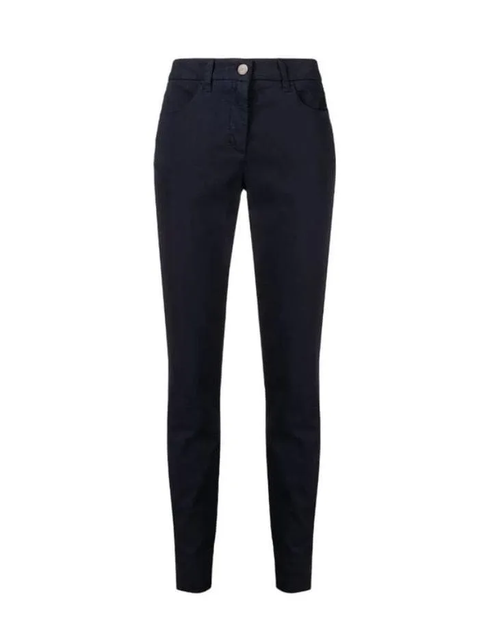 Luisa Cerano S Chino Trousers 698099/1883 Navy 296