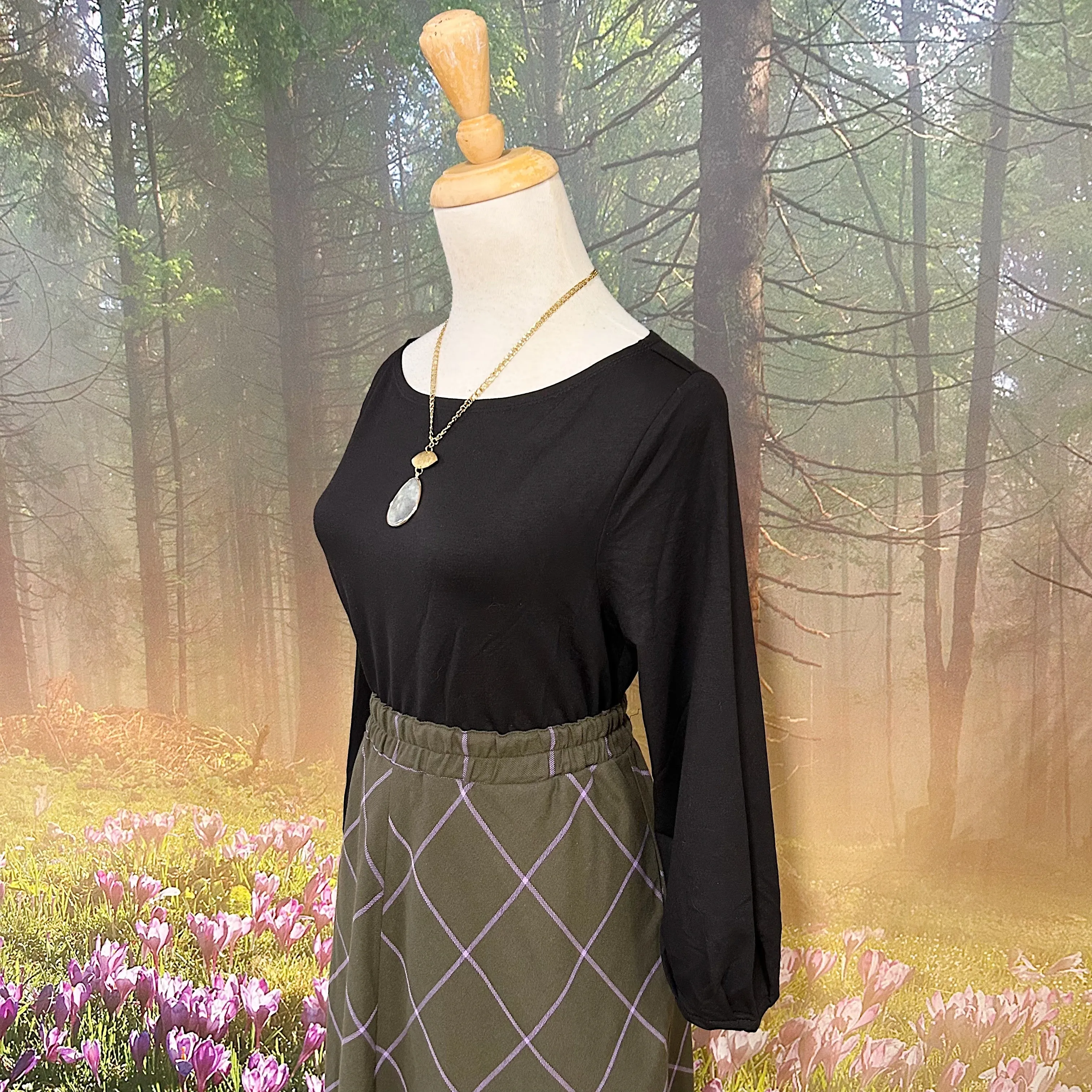 Meemoza // Stevie Top Black