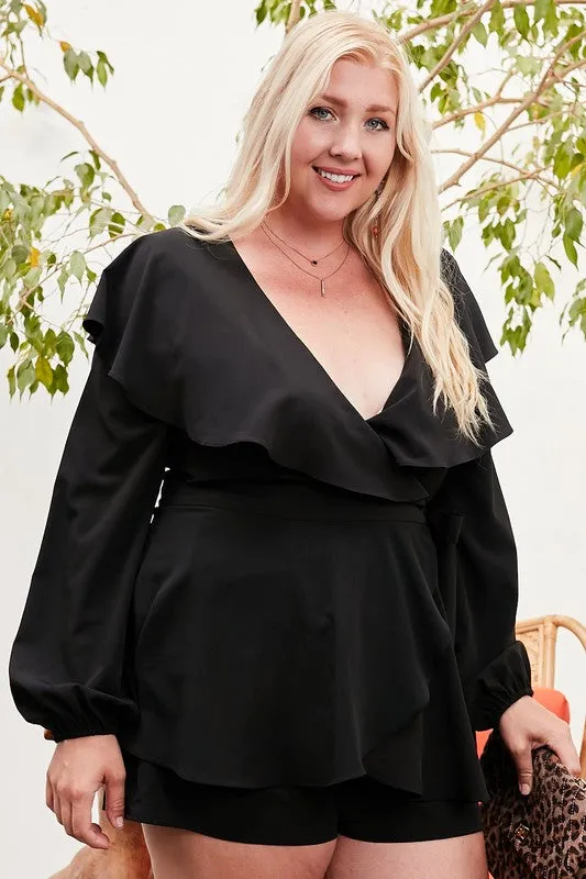 Plus Size Romper | Bella Chic