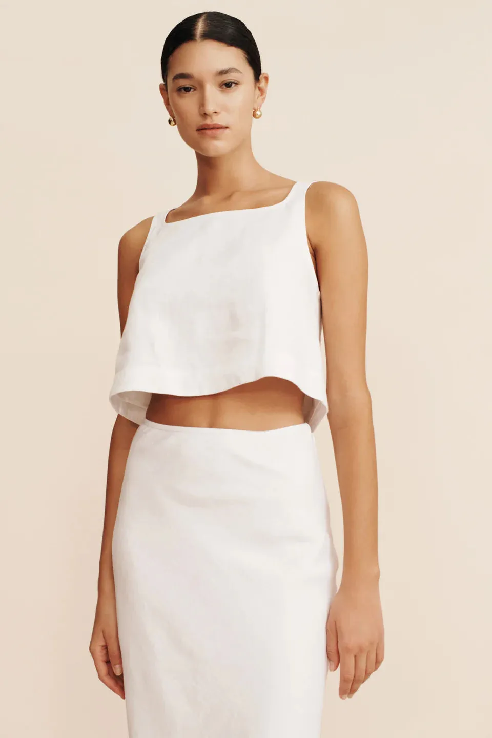 Posse Val Top in Ivory
