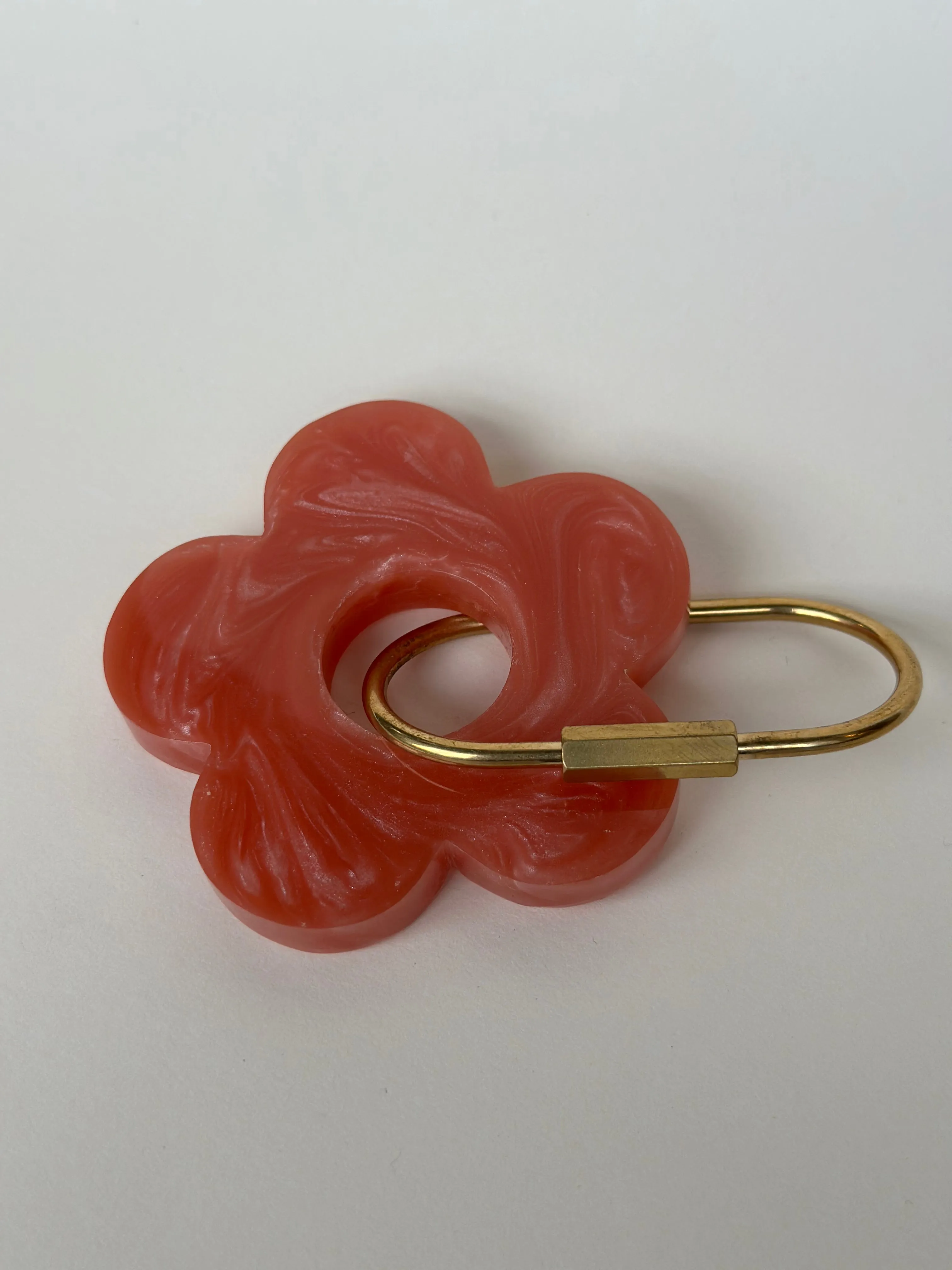 Resin Flower Keyrings