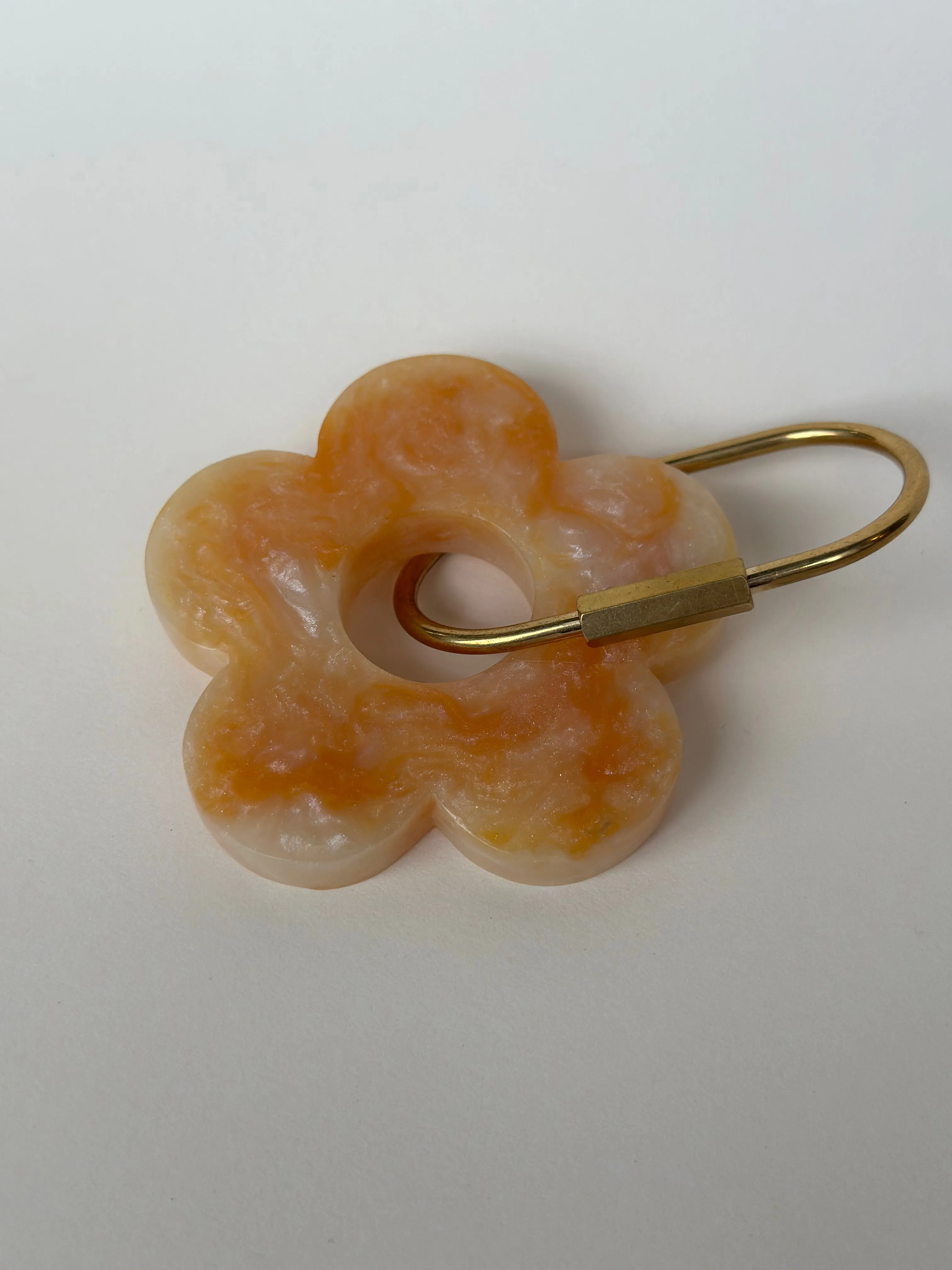 Resin Flower Keyrings