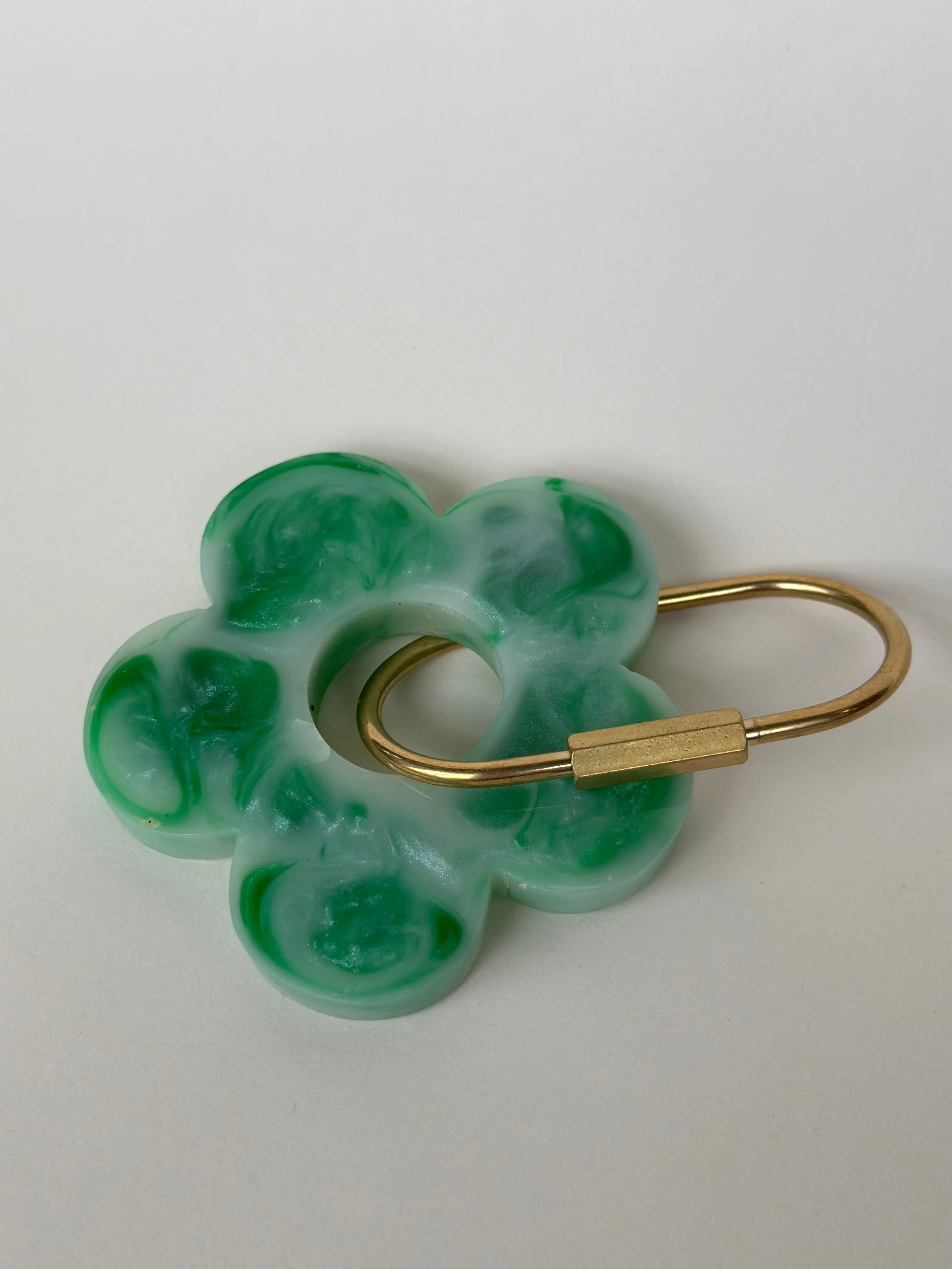 Resin Flower Keyrings