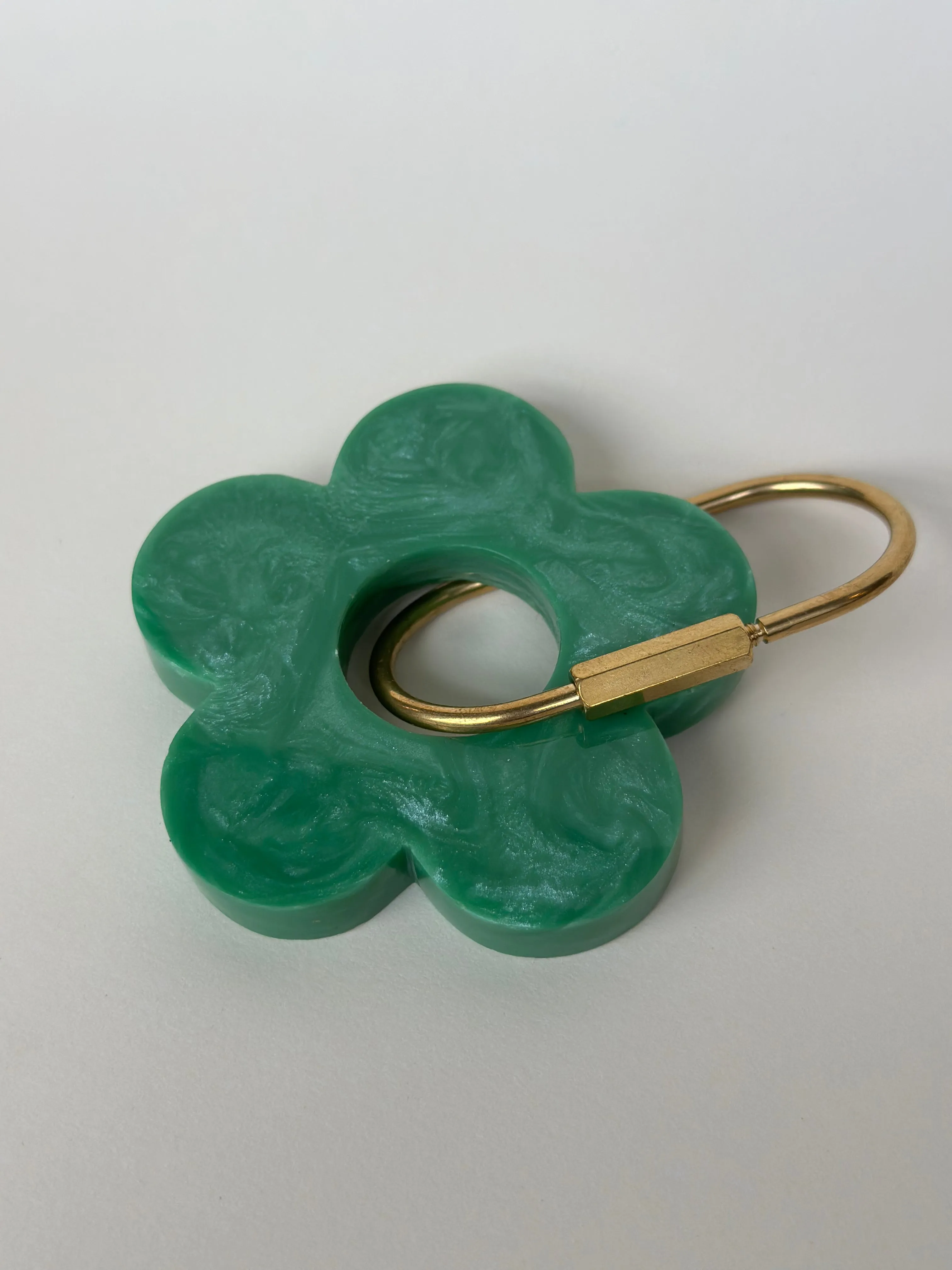 Resin Flower Keyrings