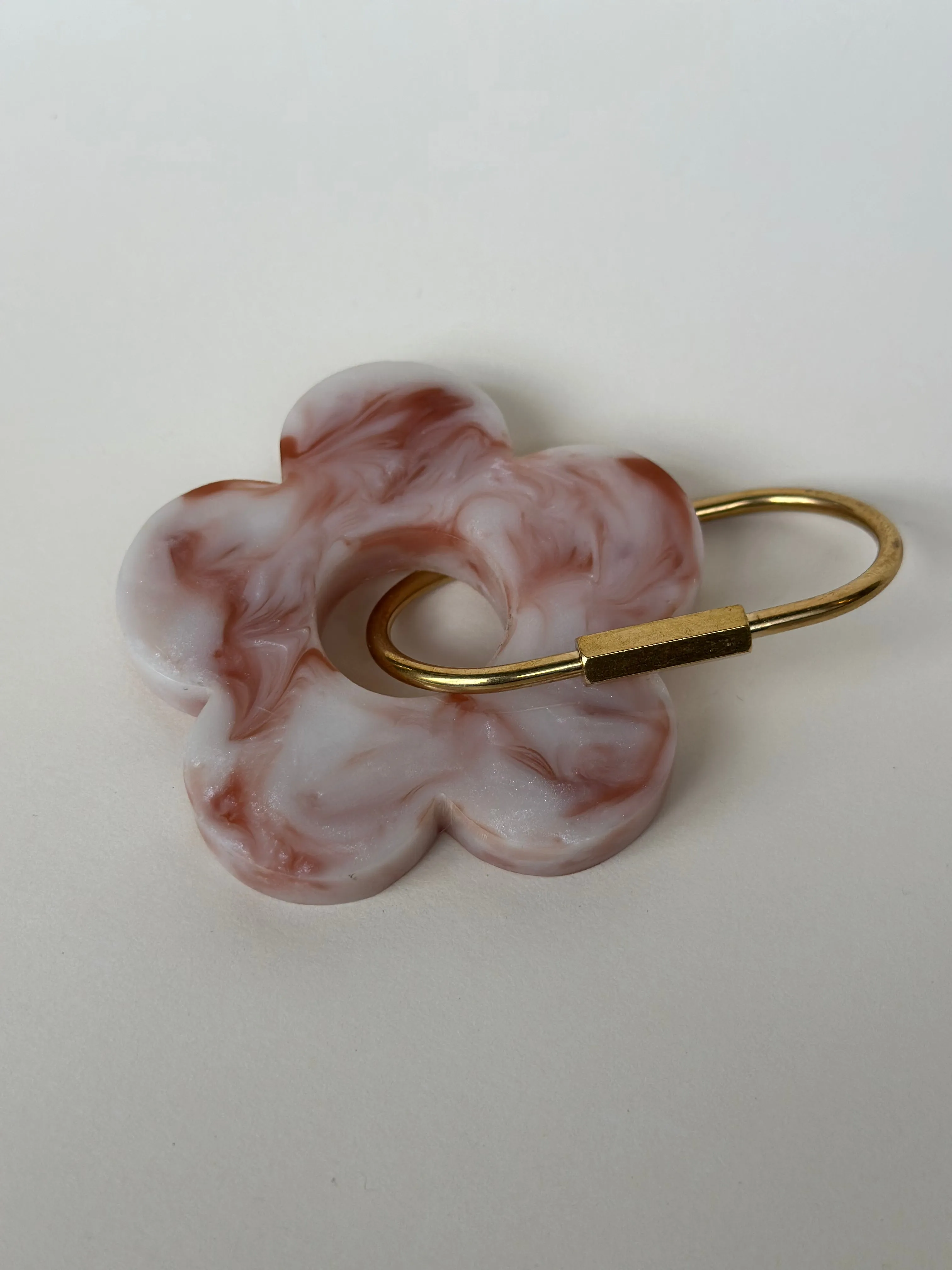 Resin Flower Keyrings