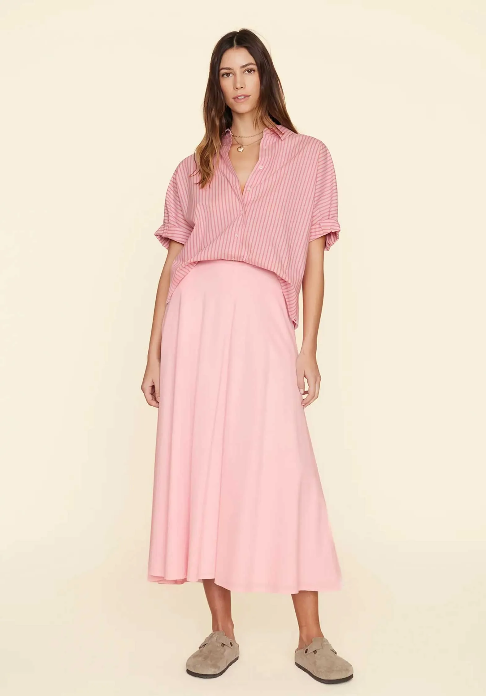 Skirt X7ctp000 Stela Skirt Pink-Dew