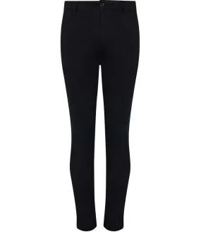 So Denim Adam Slim Chino Trousers | Black