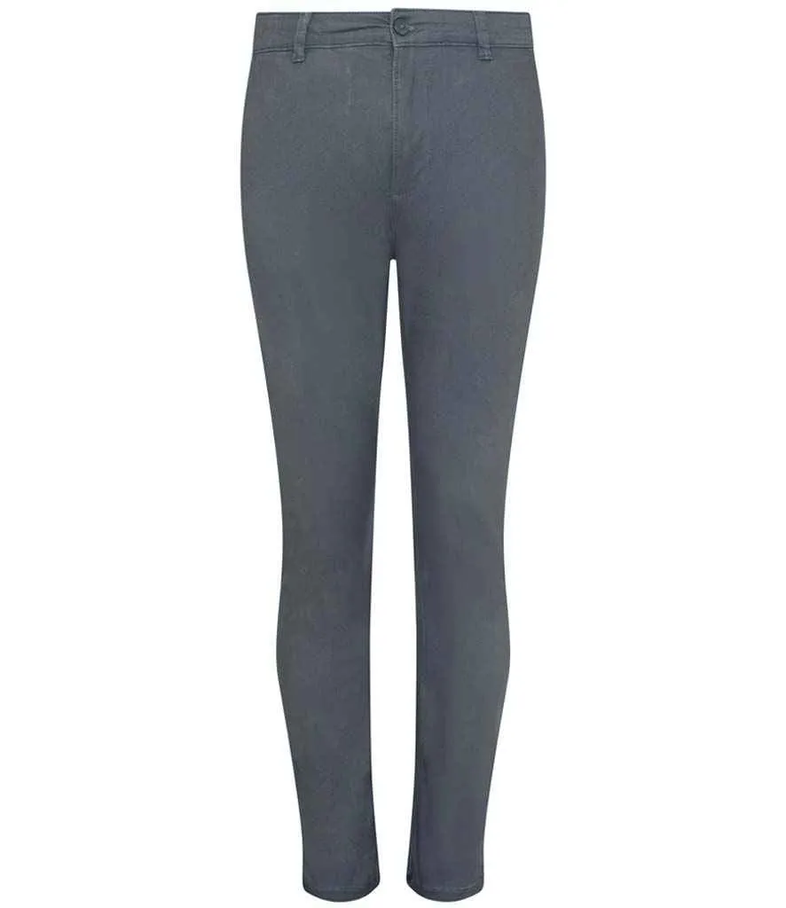 So Denim Adam Slim Chino Trousers | Slate