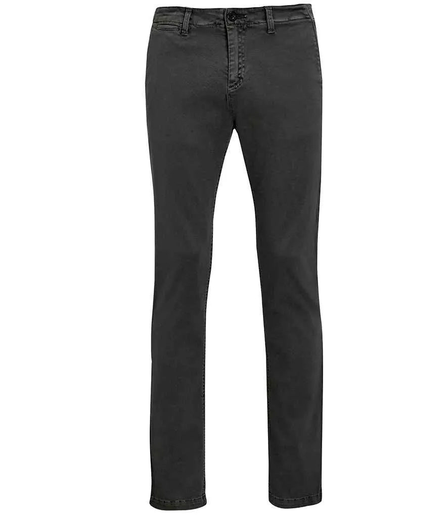 SOL'S Jules Chino Trousers | Charcoal
