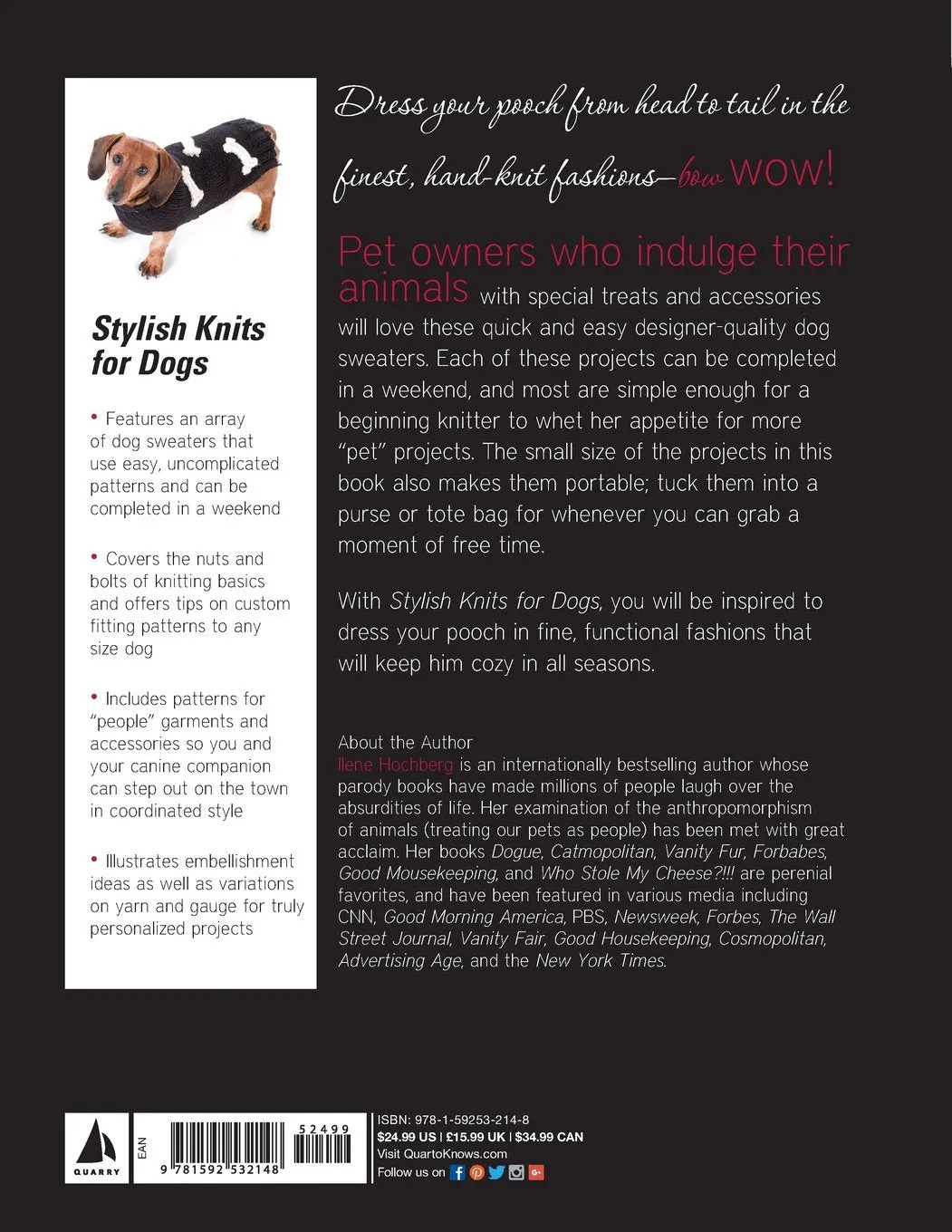 Stylish Knits for Dogs - 36 Projects to Knit in a Weekend