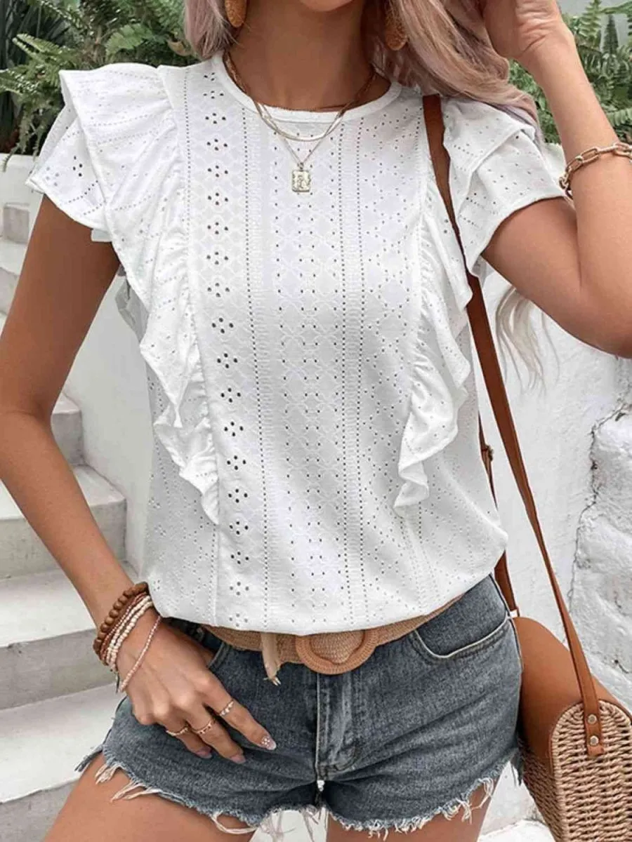 Summer Styles White Blouses for Women