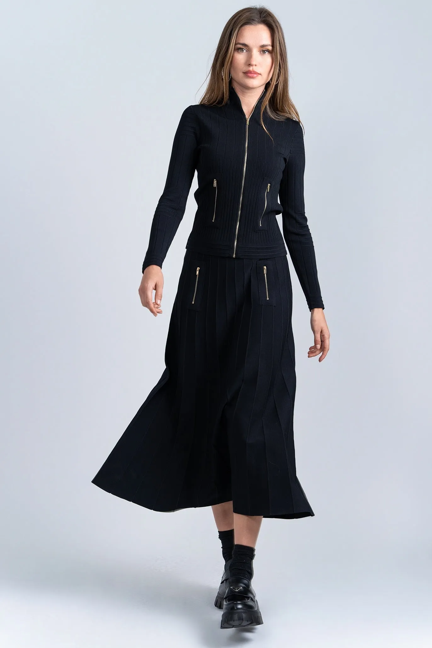 Timeless Tango, A-Line Skirt With Zipper
