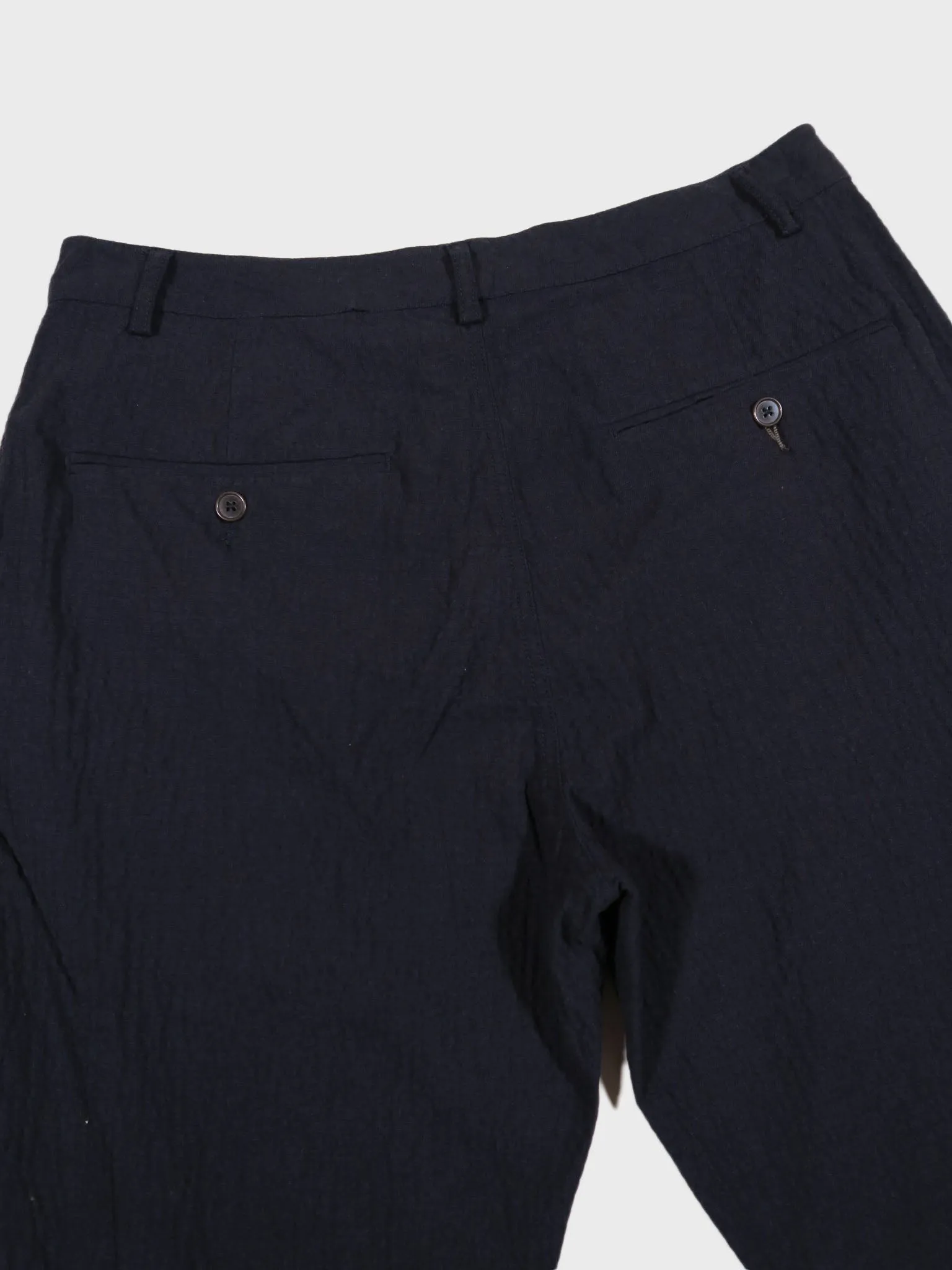 Universal Works Military Chino in Dark Navy Ospina Cotton