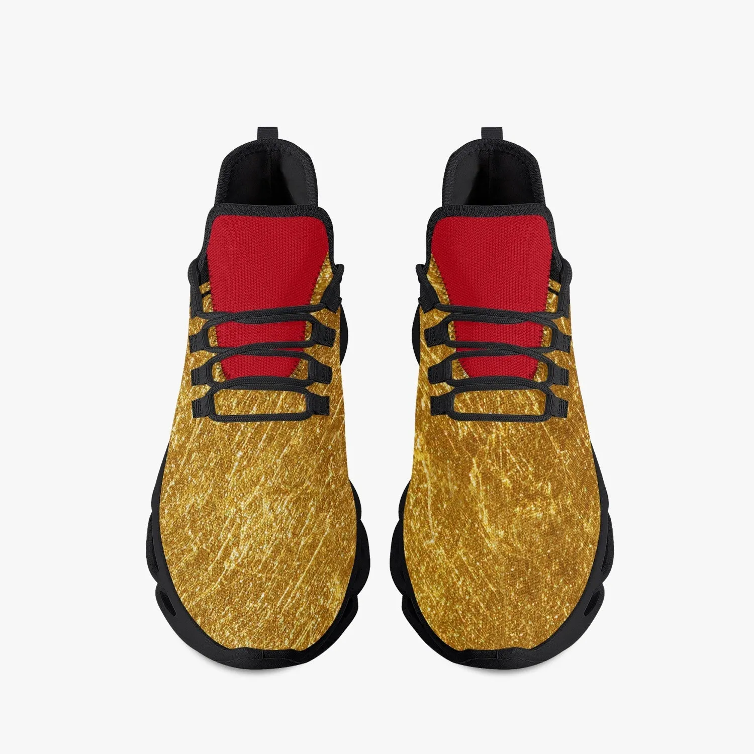Vegas Hockey Bounce Mesh Knit Sneakers - Black sole