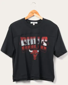 Women's Bulls Courtside Cropped Tee