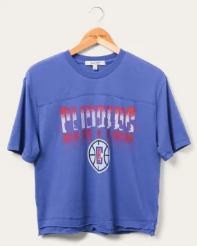 Women's Clippers Courtside Cropped Tee