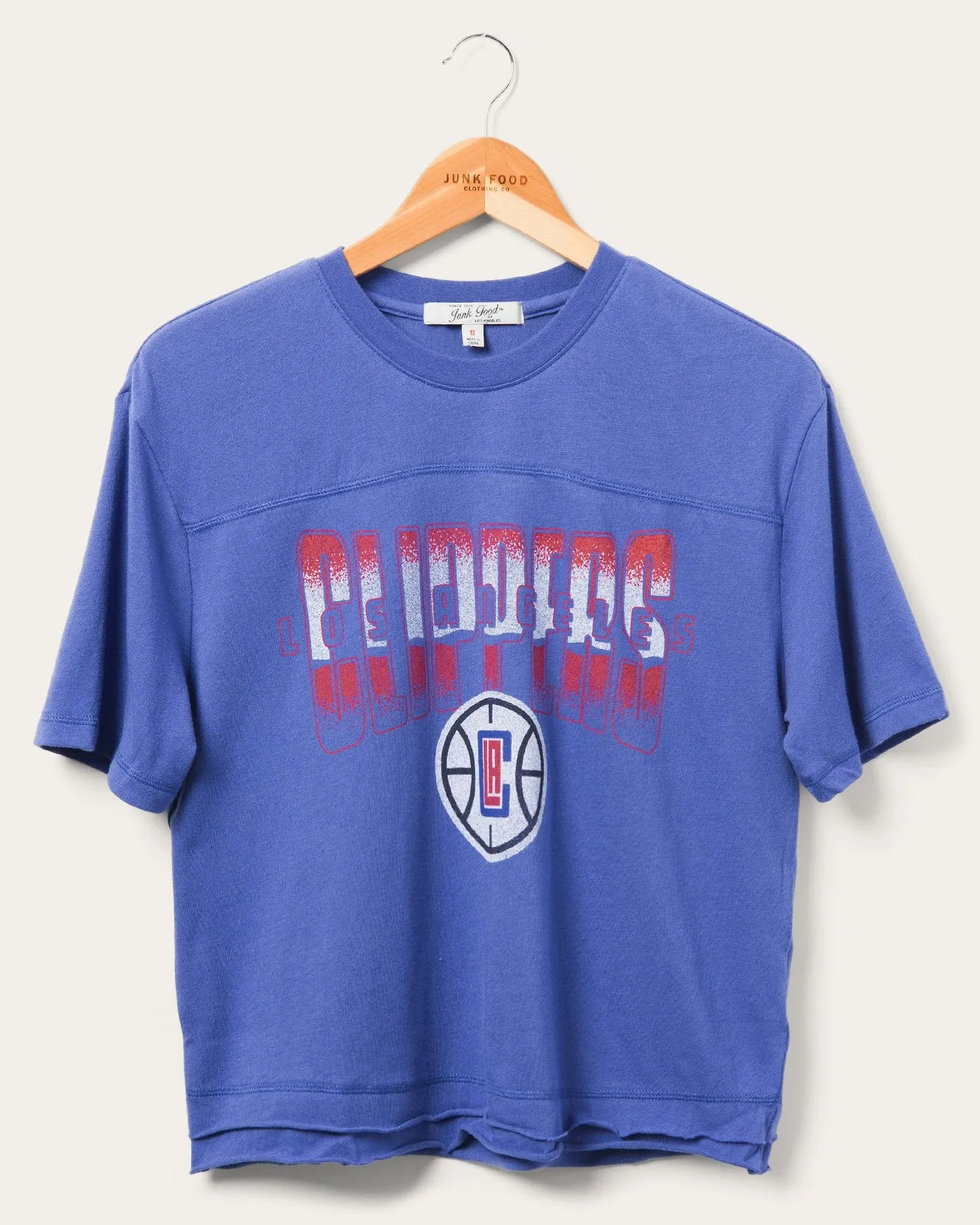 Women's Clippers Courtside Cropped Tee